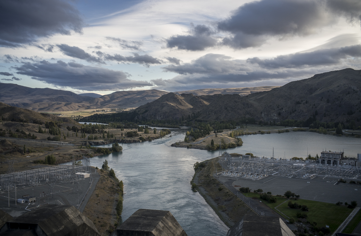 Benmore Dam,  Waitaki, New Zealand 